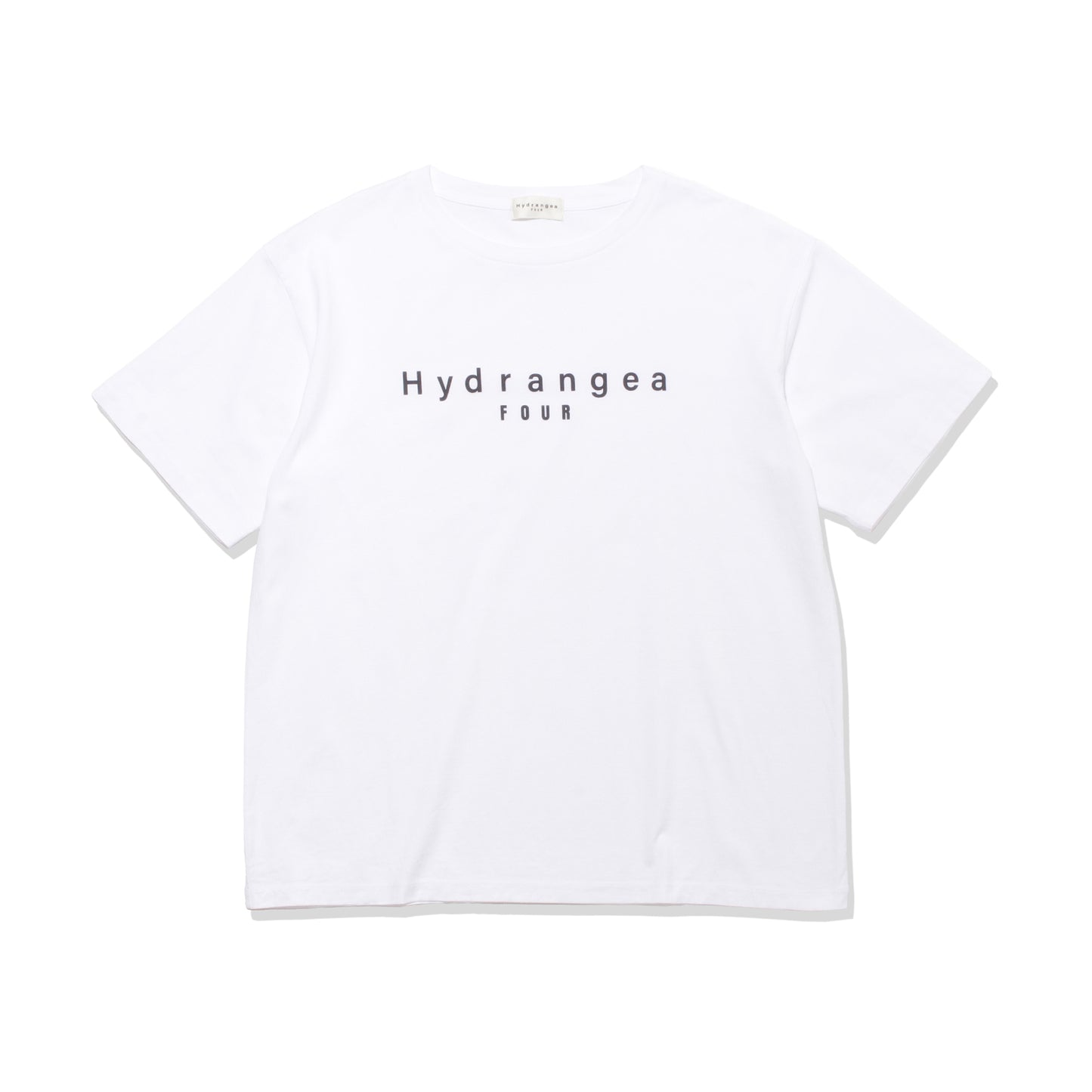 【受注終了】Four Hydrangea Logo T-Shirts WHITE