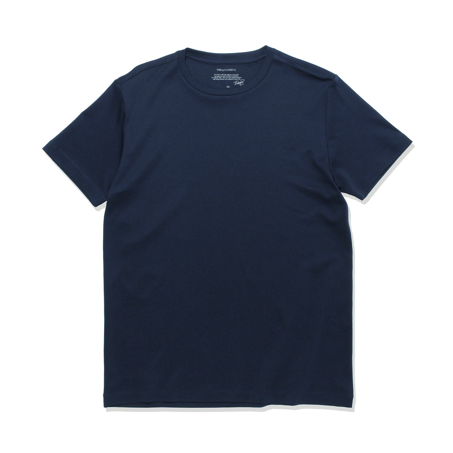 THE 9 CLOSET S Tailored T-Shirts(NAVY)