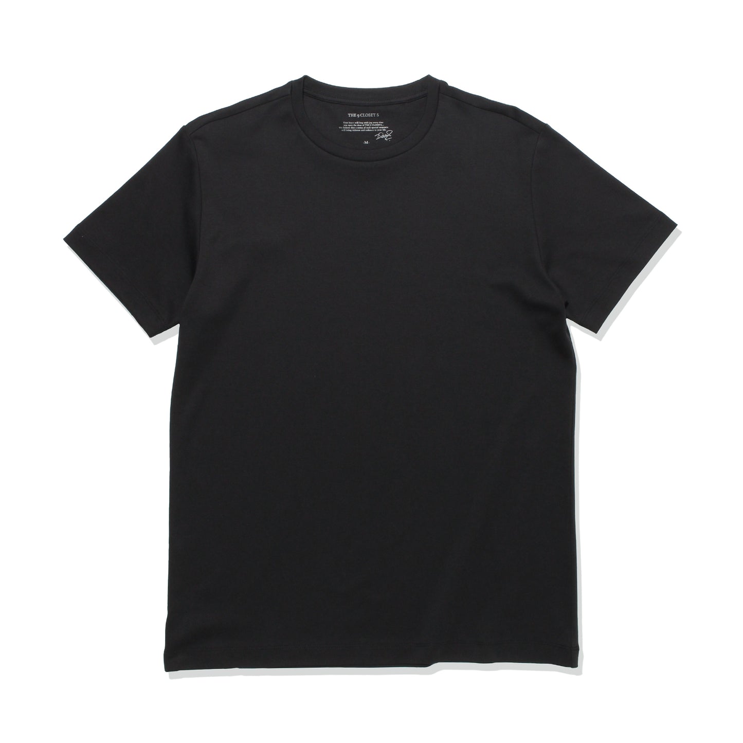 THE 9 CLOSET S Tailored T-Shirts(BLACK)
