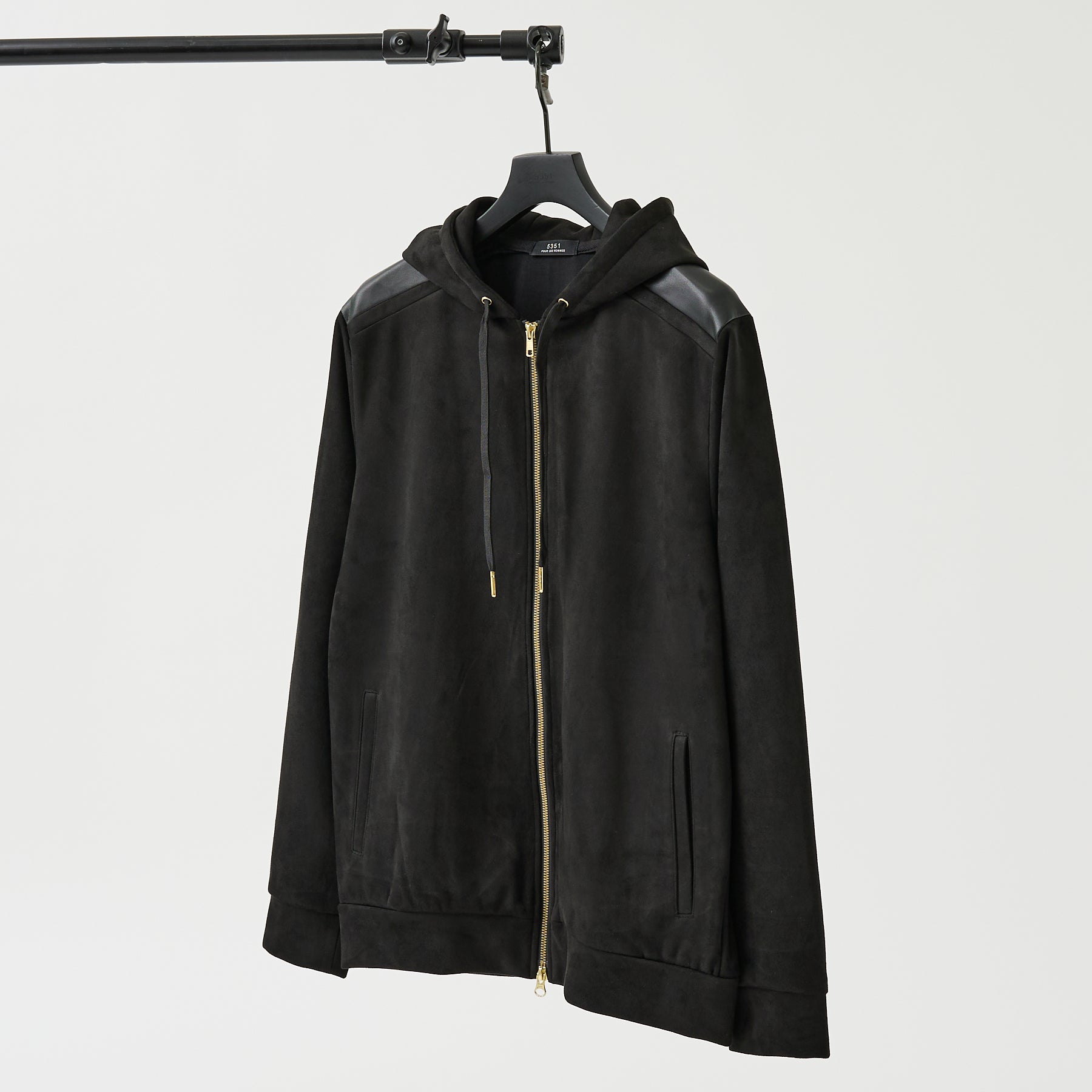 5351になりました。 INORAN別注STRETCH SUEDE ZIP-UP HOODIE – the9closets.com