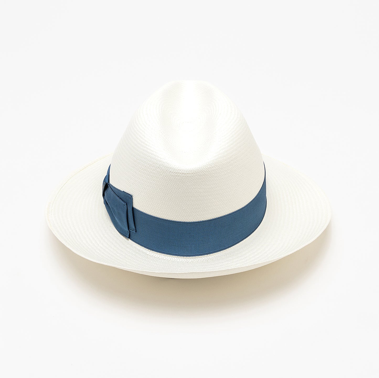 Panama Fine(ラージブリム)White×Blue