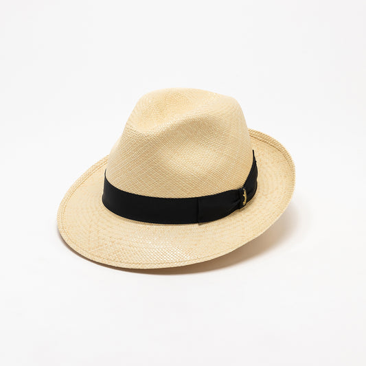 Panama Quito(ミディアムブリム)Natural×D.Navy