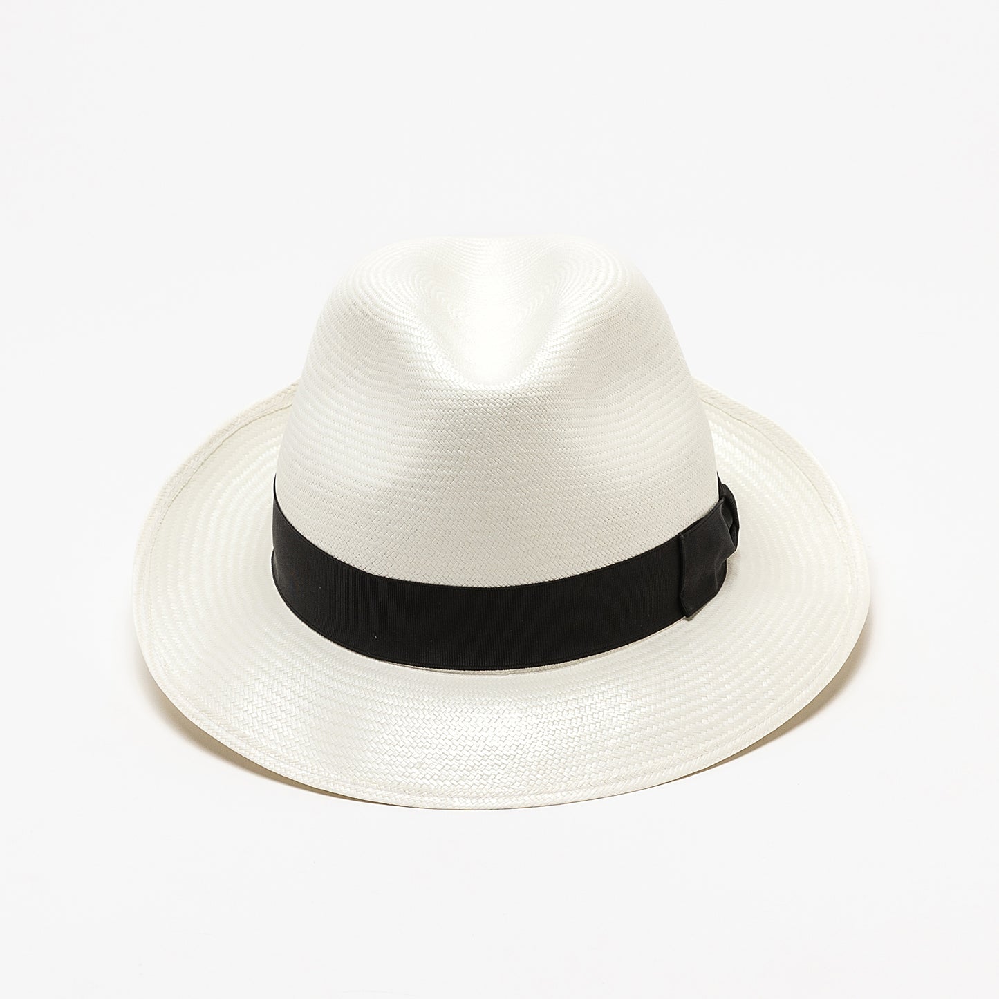 Panama Fine(ミディアムブリム)White×Black