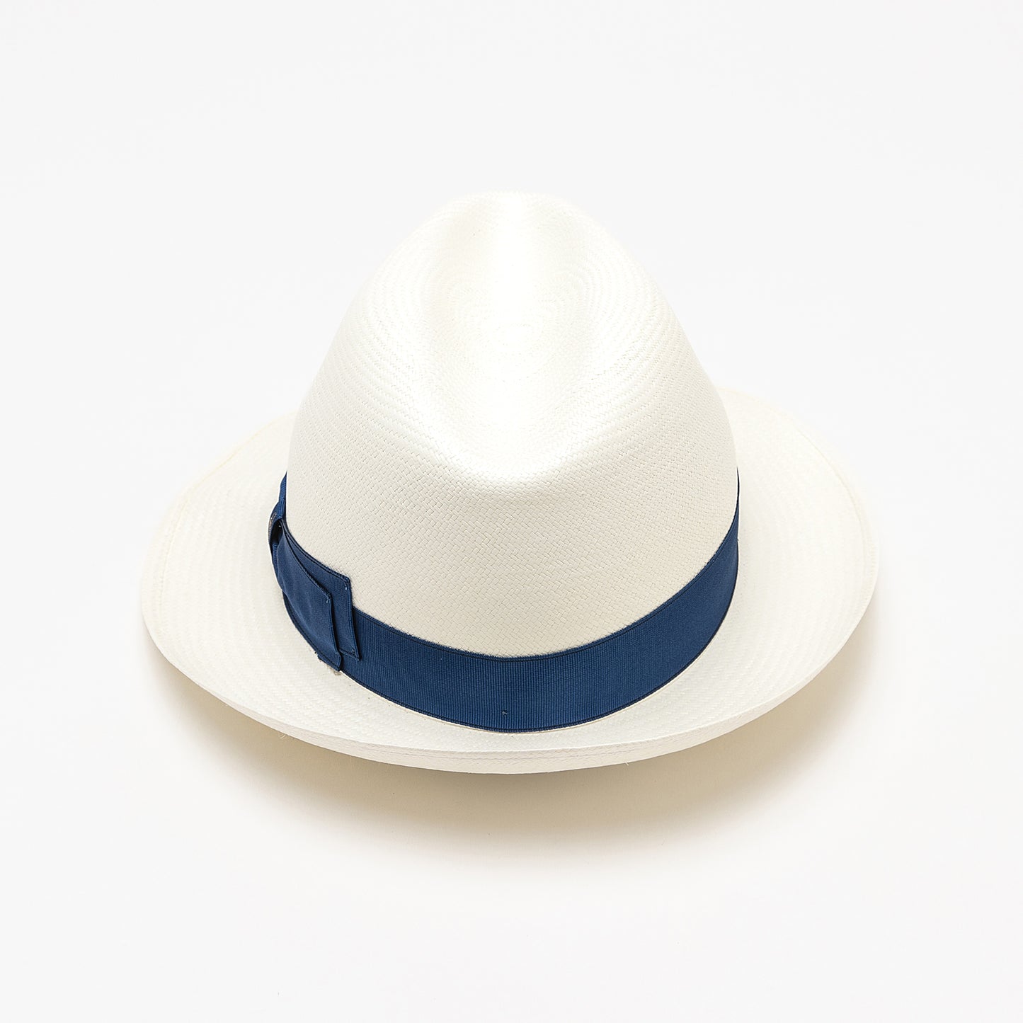 Panama Fine(ミディアムブリム)White×Blue