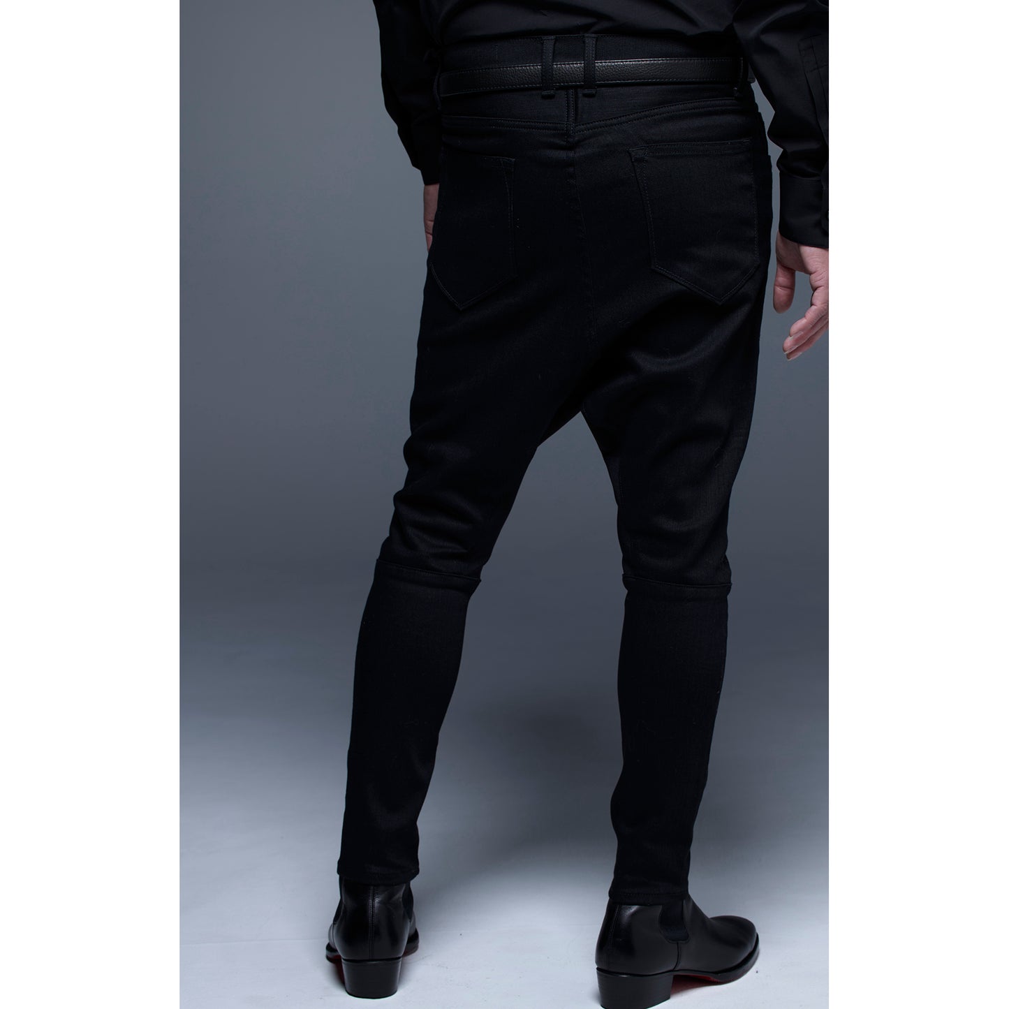 【受注終了】INORAN別注ハイブリットストレッチデニムサルエルパンツ「Mature」 【GOLD ZIP】