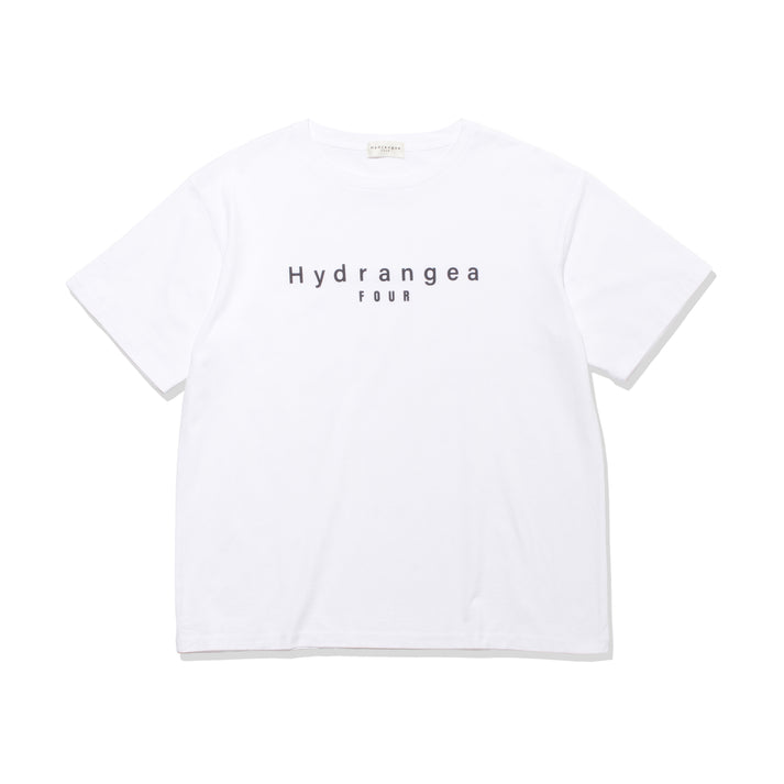 【受注終了】Four Hydrangea Logo T-Shirts WHITE – the9closets.com