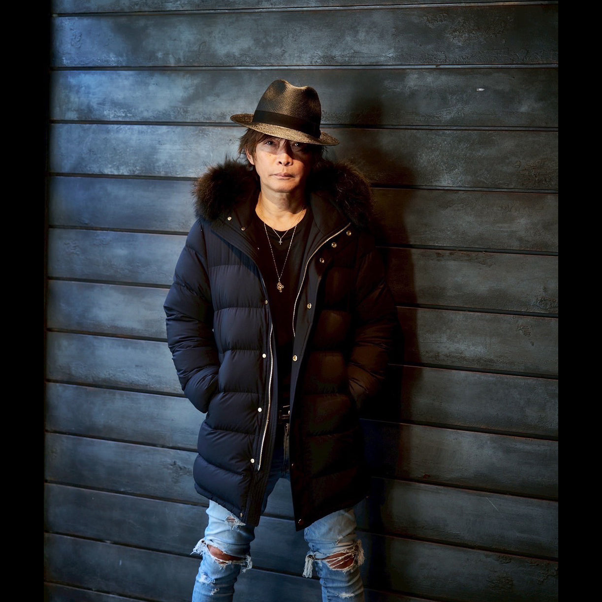 Leather riders jackt “Track.1” 