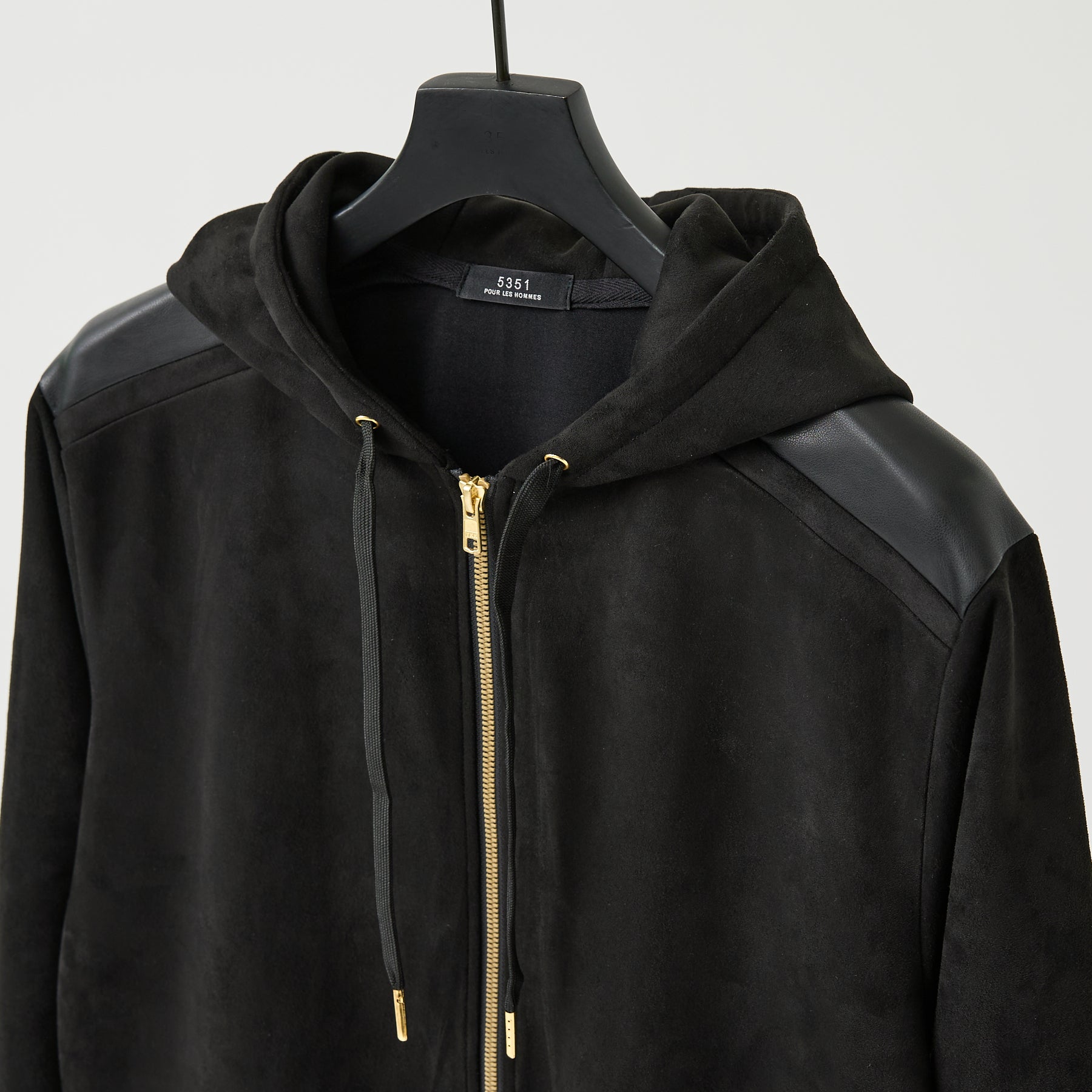 INORAN別注STRETCH SUEDE ZIP-UP HOODIE – the9closets.com