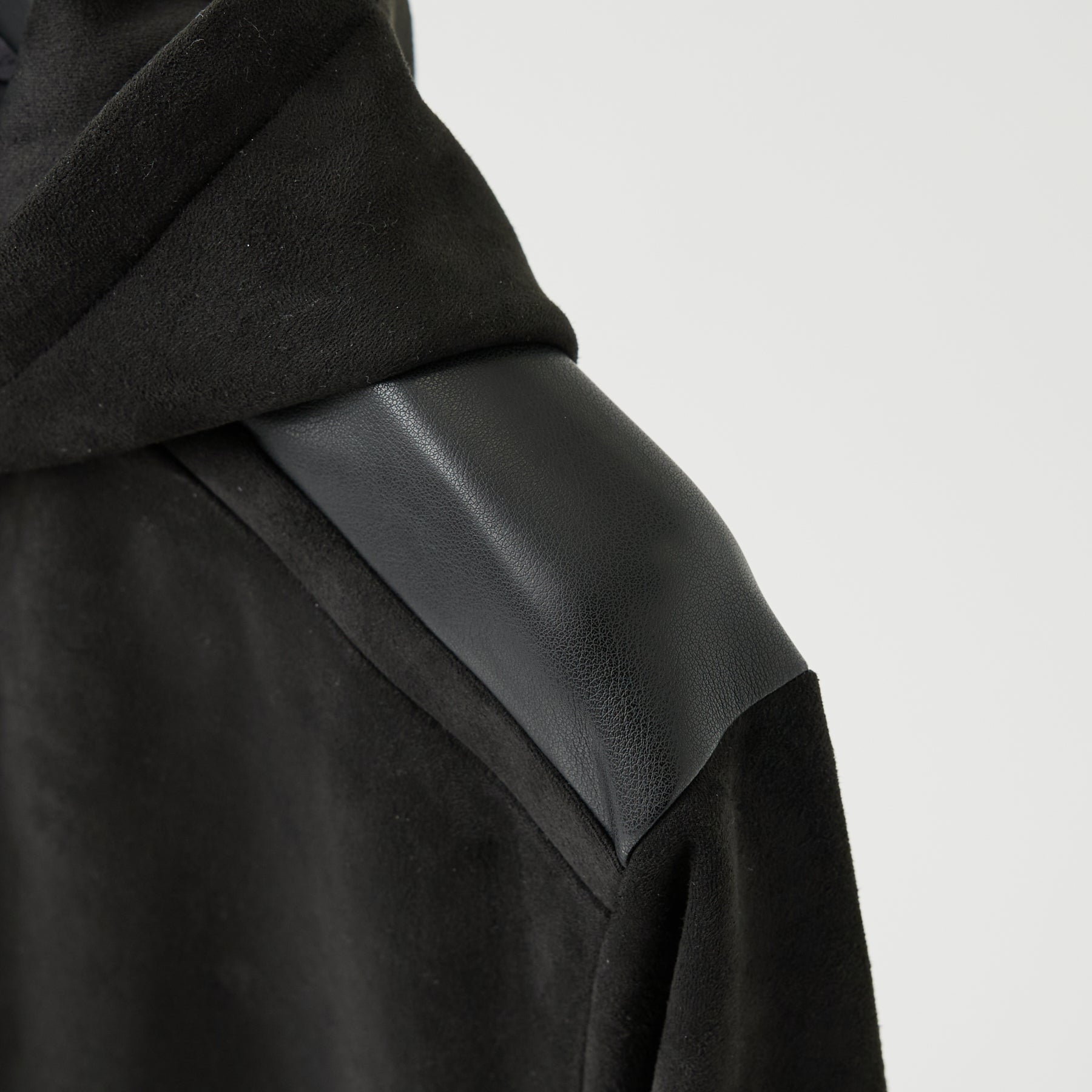 INORAN別注STRETCH SUEDE ZIP-UP HOODIE – the9closets.com