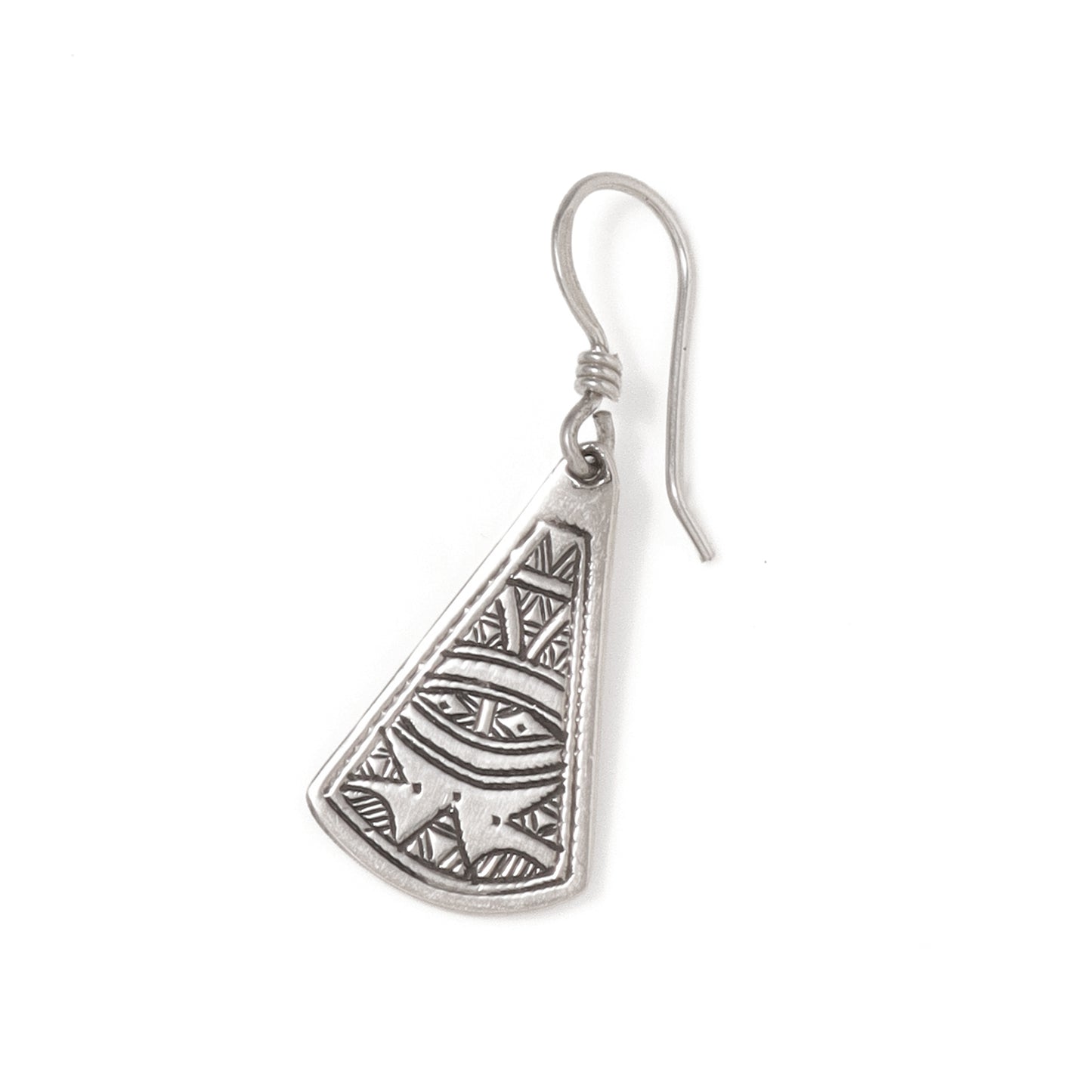 Tuareg silver Earrings adayd aghrran tikhrssin （アダイド アグラン ティホロシン）