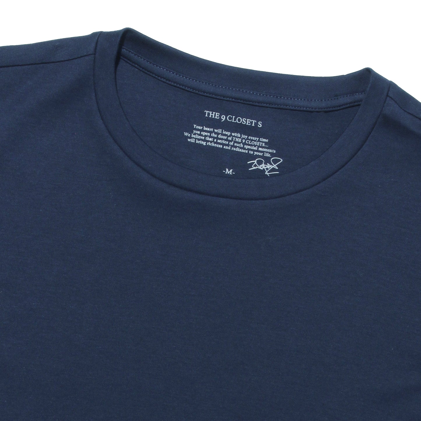 THE 9 CLOSET S Tailored T-Shirts（NAVY）