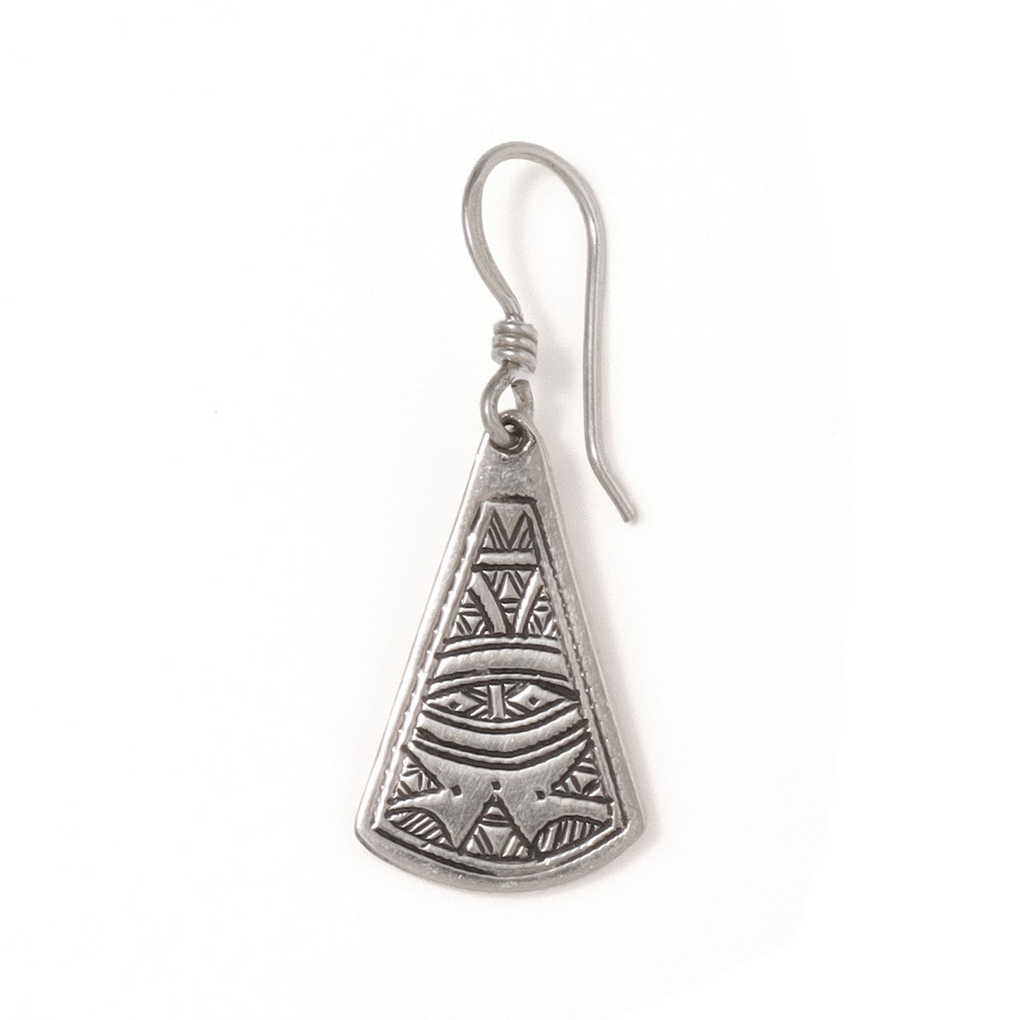 Tuareg silver Earrings adayd aghrran tikhrssin （アダイド アグラン ティホロシン）