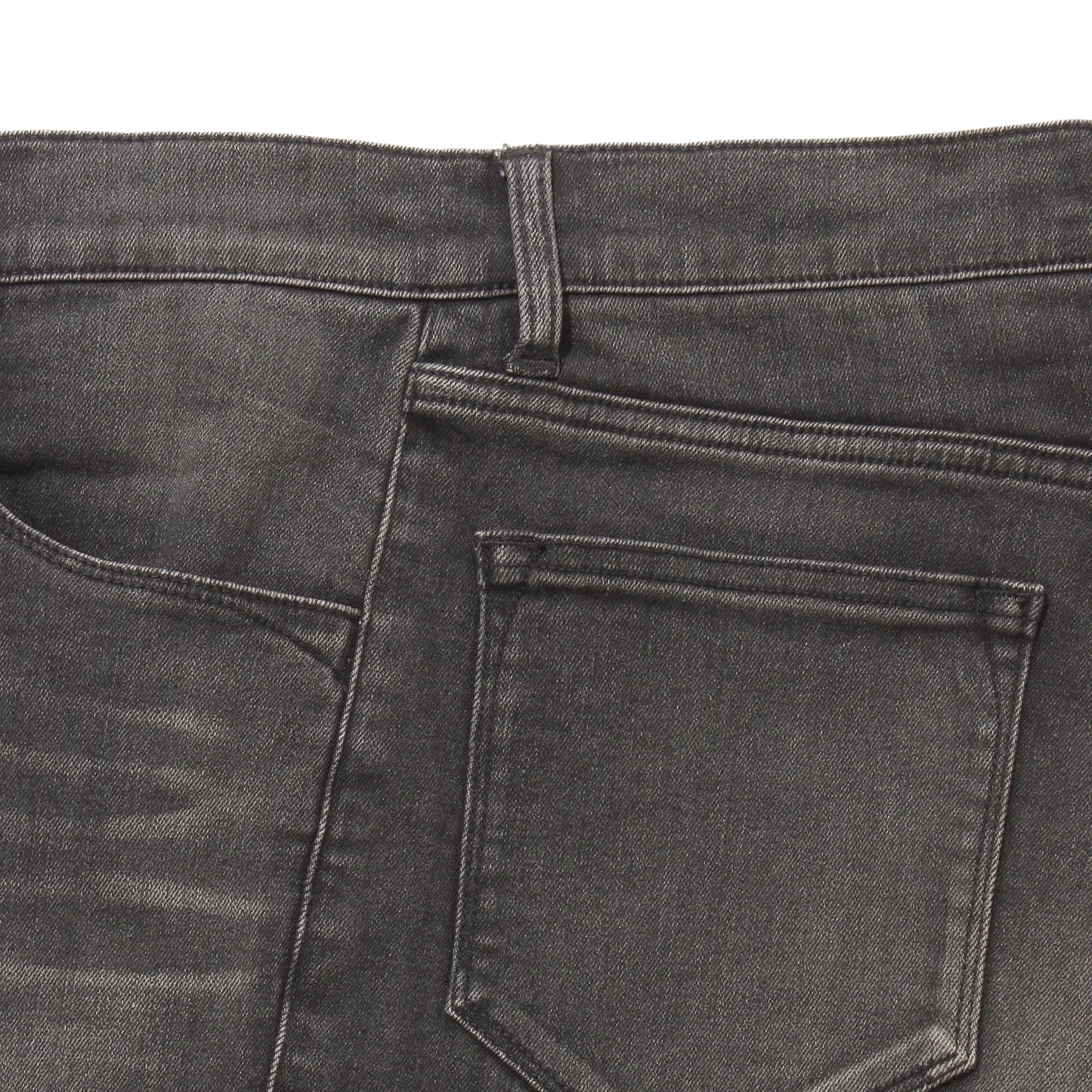 INORAN別注ブラック色落ちデニムサルエル「Mature」