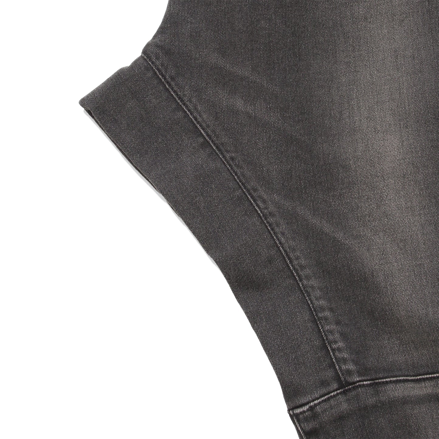 INORAN別注ブラック色落ちデニムサルエル「Mature」