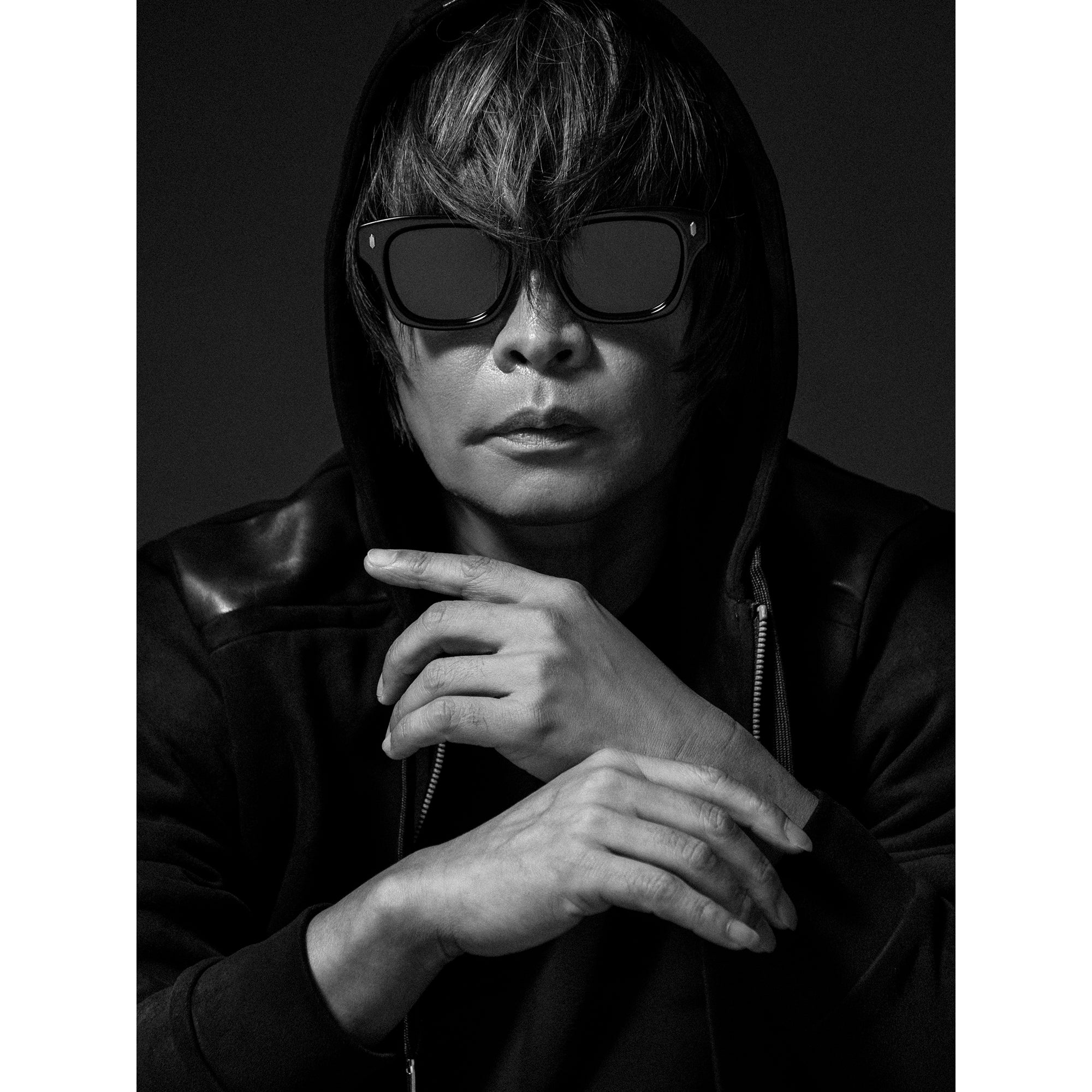 INORAN別注 ストレッチスエード ジップフーディー 黒 INORAN別注STRETCH SUEDE ZIP-UP HOODIE – the9closets.com