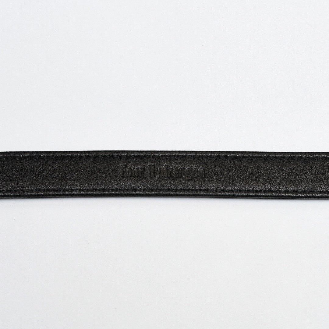 Square buckle Lether Belt