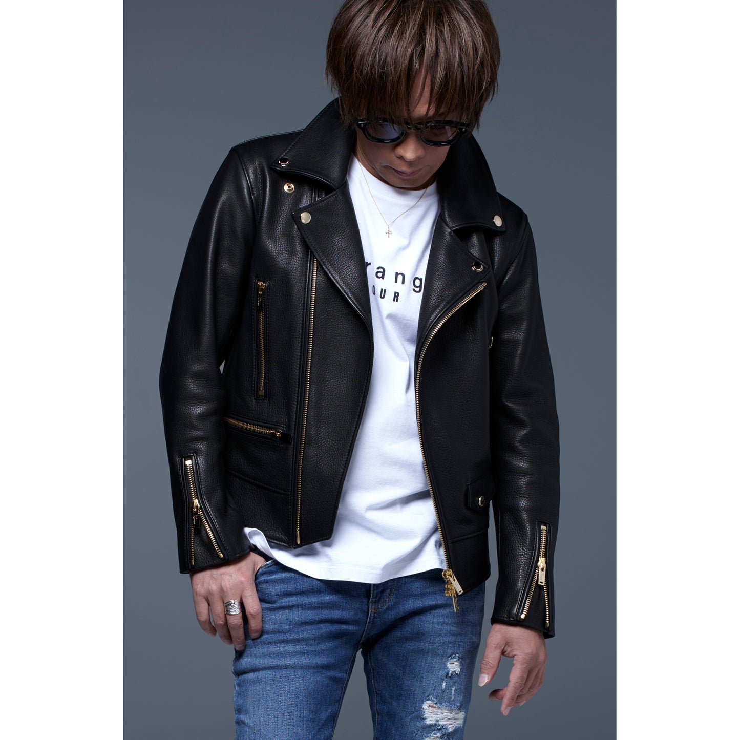 【受注終了】leather riders jacket 「Track.2」