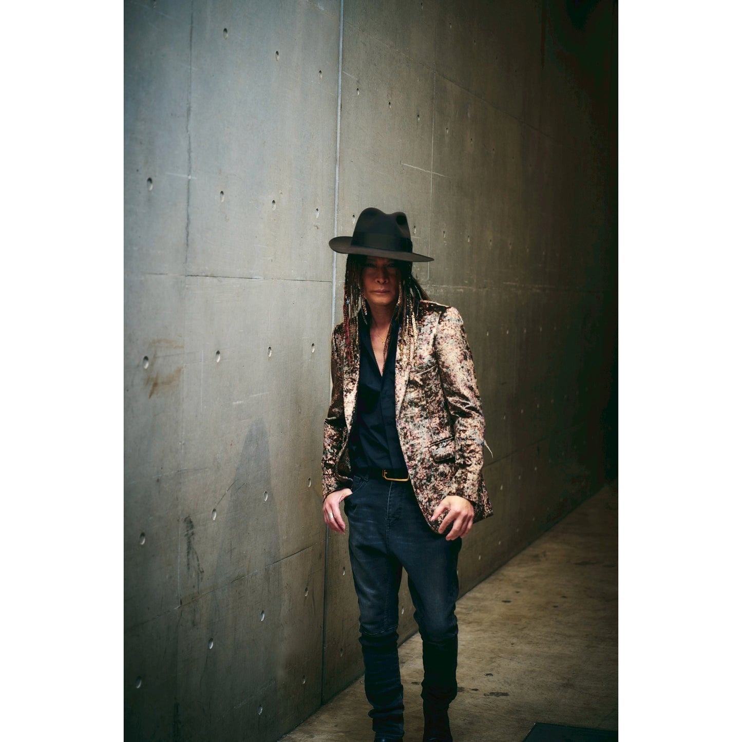 Leather riders jackt “Track.1” 